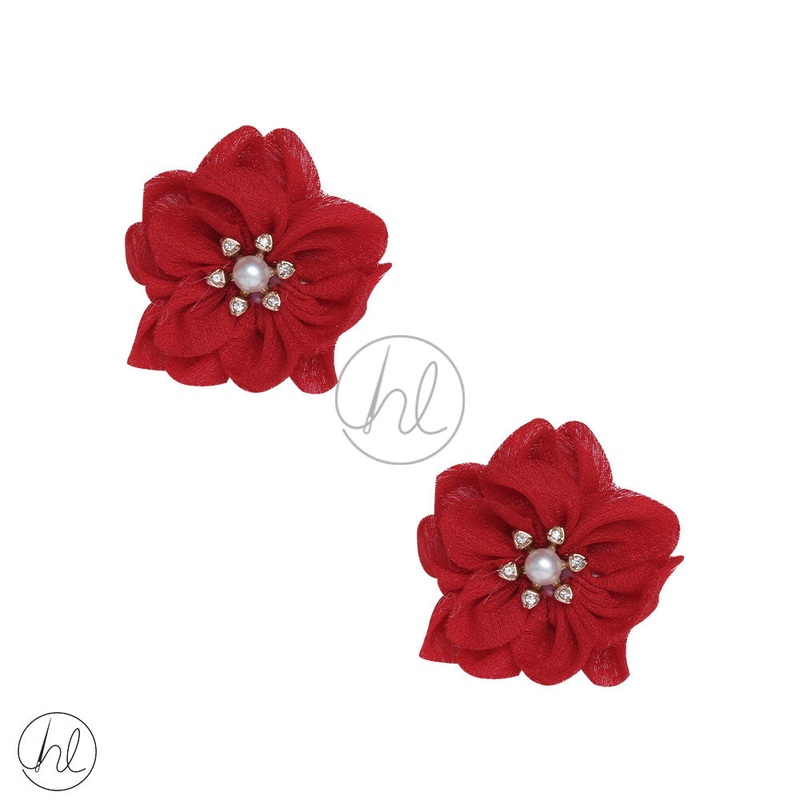 FANCY FLOWER RED 60MM 3DF27 2 PER PACK
