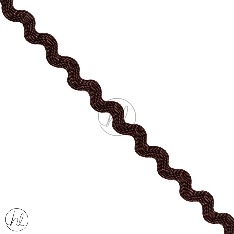 RIC RAC P-METER BROWN 5MM 058-025