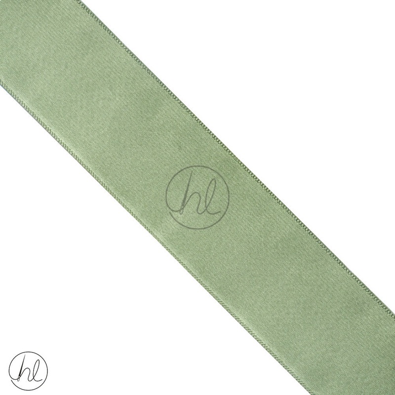 SATIN RIBBON OLIVE PER M 38MM