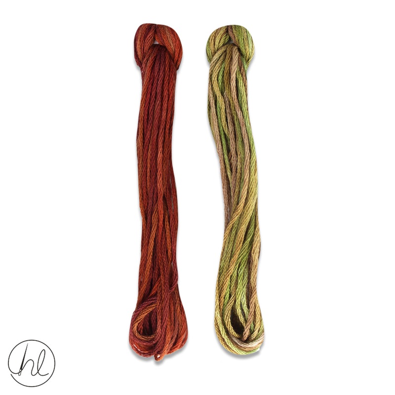 100% COTTON STRANDED THREAD 2X5M 55-CLOVES PER SET