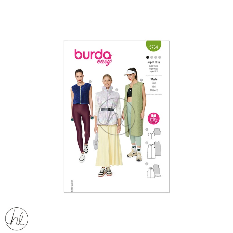 Burda Dress Green 5764
