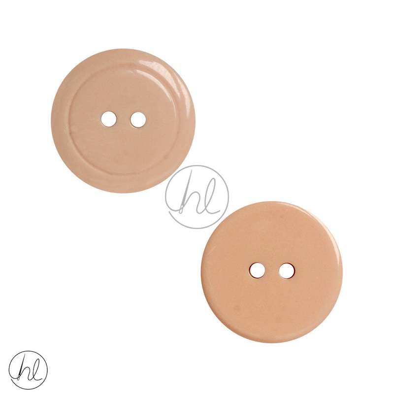 BUTTONS PLAIN LIGHT PEACH CK14 20MM