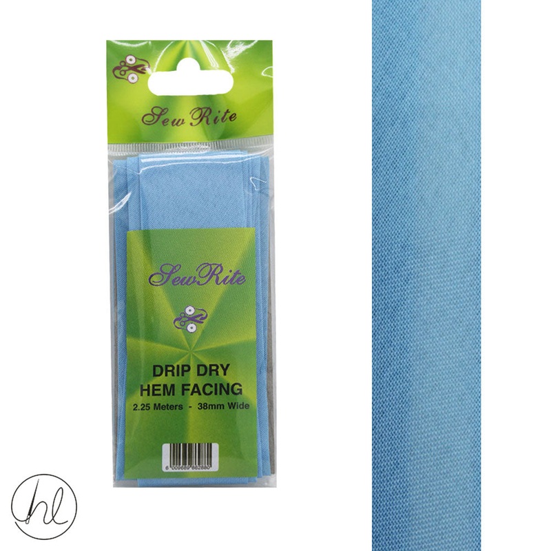 DRIP DRY HEM FACING (2.25M - 38MM WIDE)