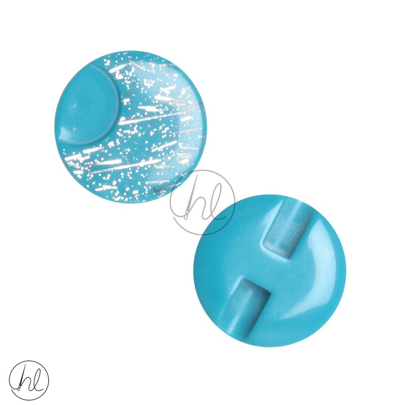 FANCY BUTTONS TURQUOISE D0416 20MM