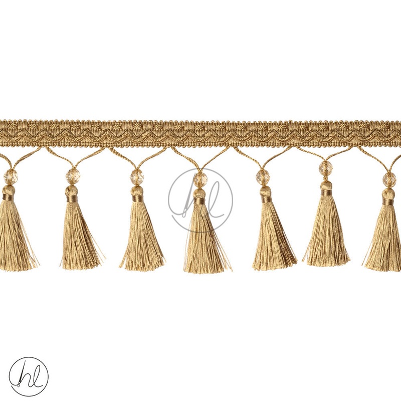 FRINGE TASSELS BE4113 DARK GOLD PER M