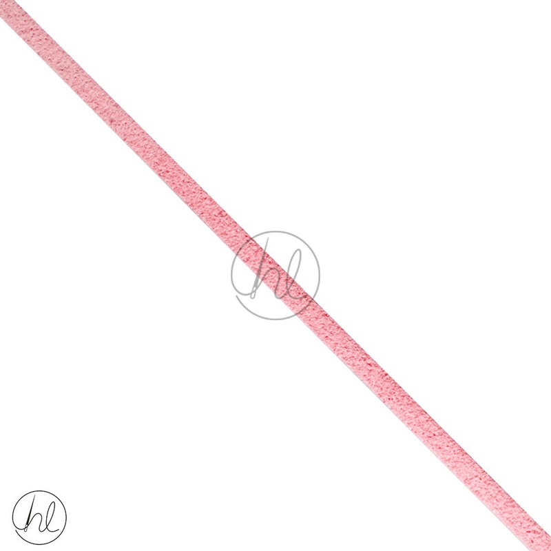 LEATHER CORDS PINK 547 3MM P-METER