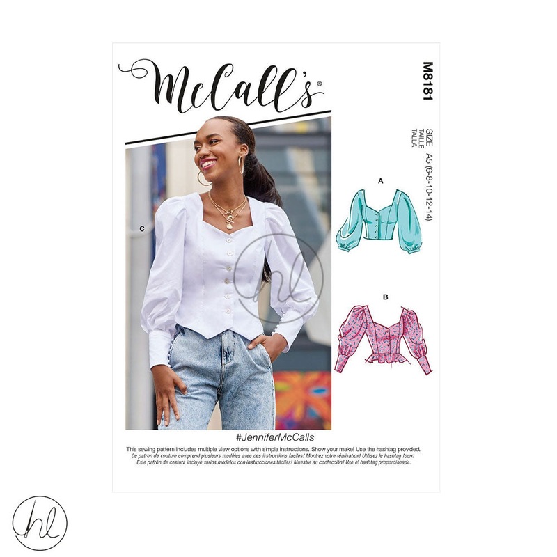 MCCALL'S PATTERN M8181