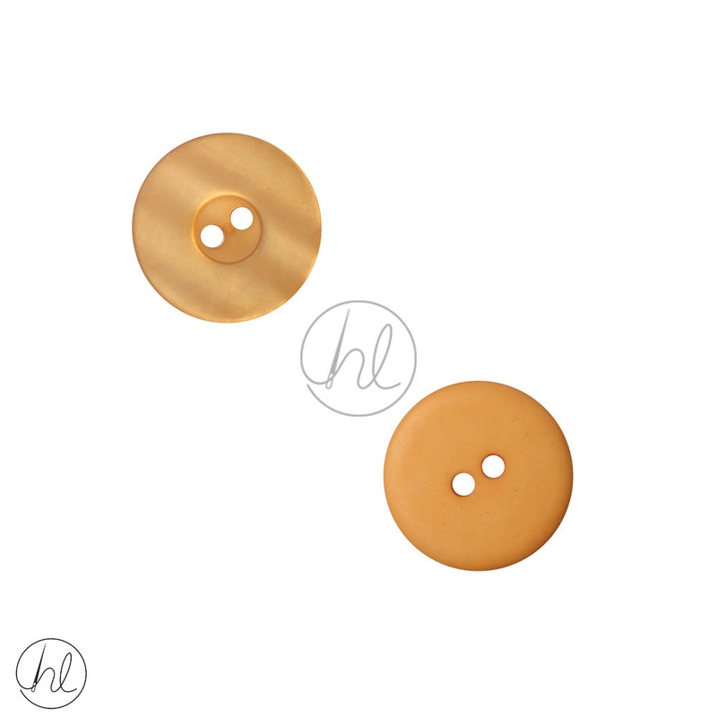 PLAIN BUTTONS 20MM ORANGE 3905