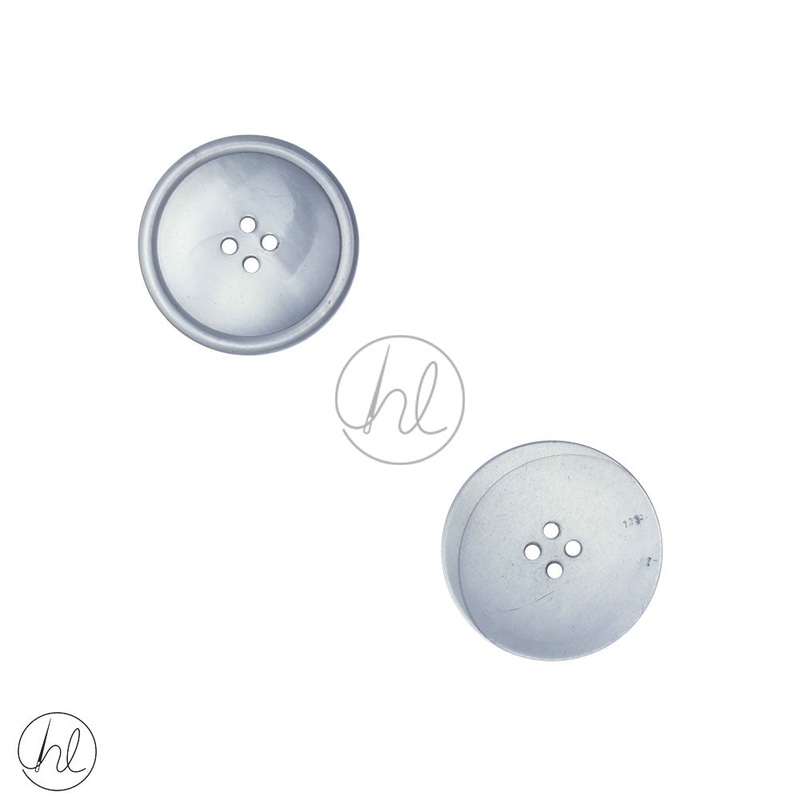 PLAIN BUTTONS DUSTY BLUE S14-15 21MM