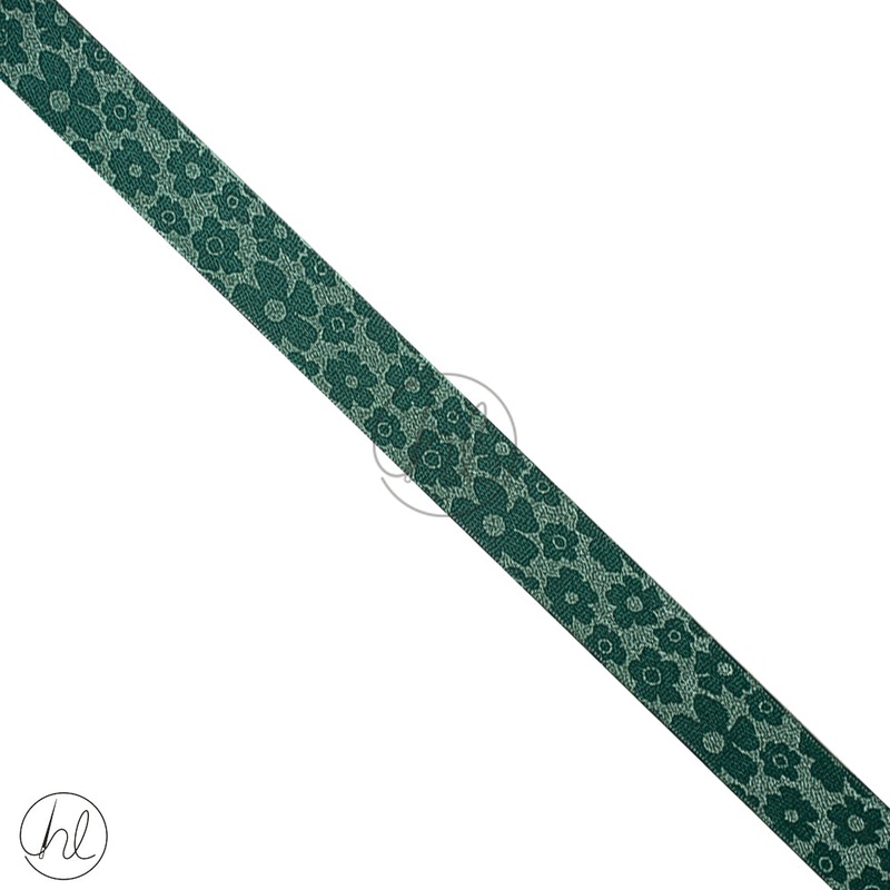 Ribbon Satin Fancy  25mm  Teal