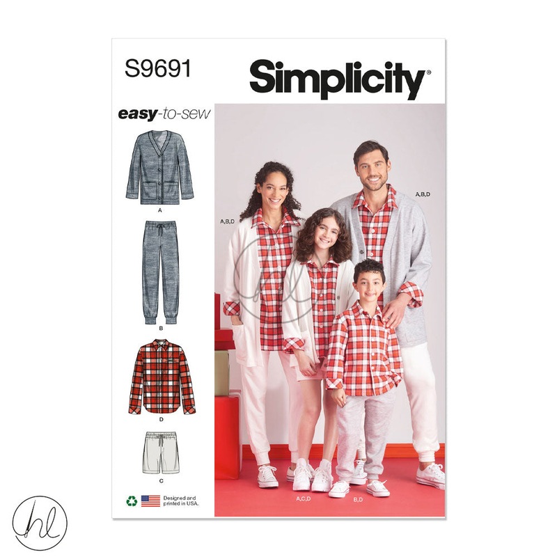 SIMPLICITY PATTERN S9691
