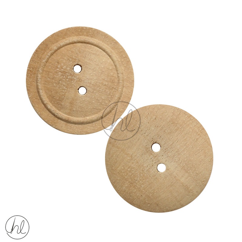 WOODEN BUTTONS 35MM NATURALWW-056