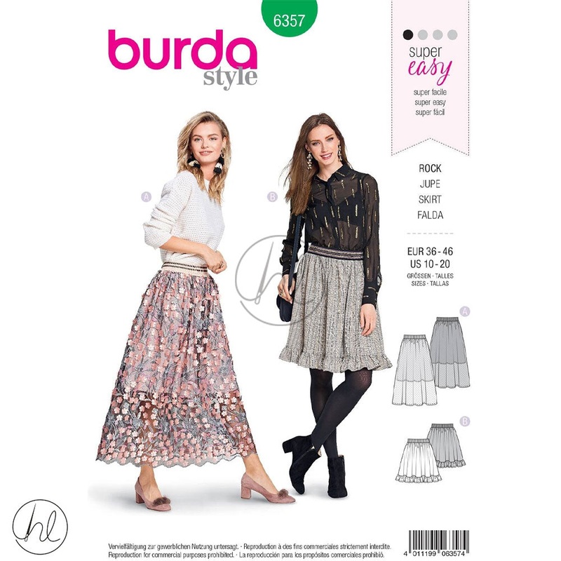 BURDA PATTERN 6357