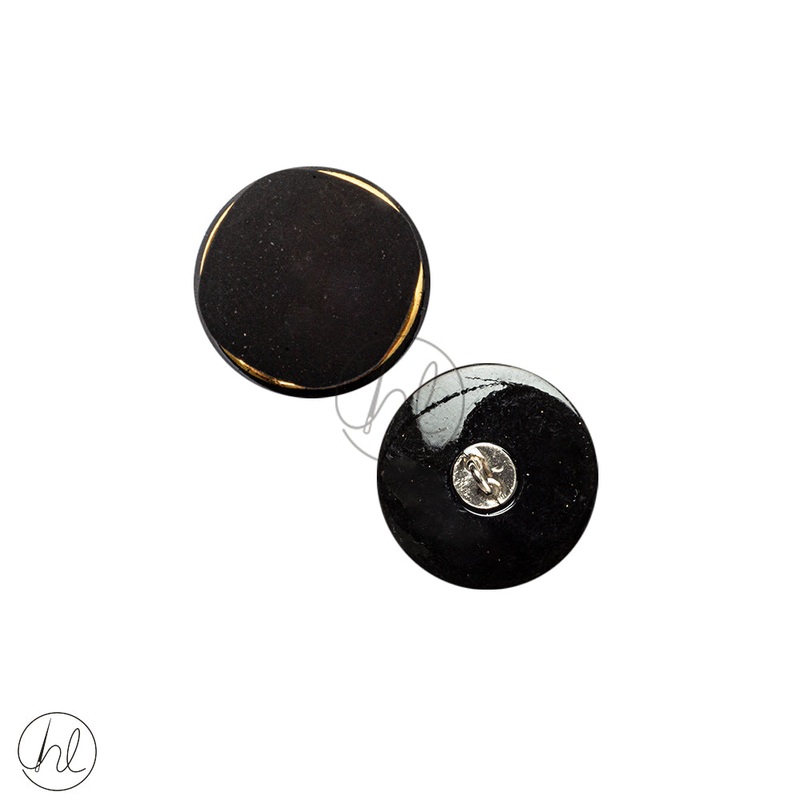 Buttons Fancy  30mm Black