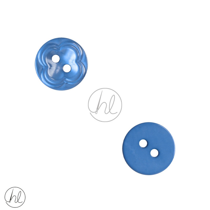 FANCY BUTTONS BLUE E51012 12MM