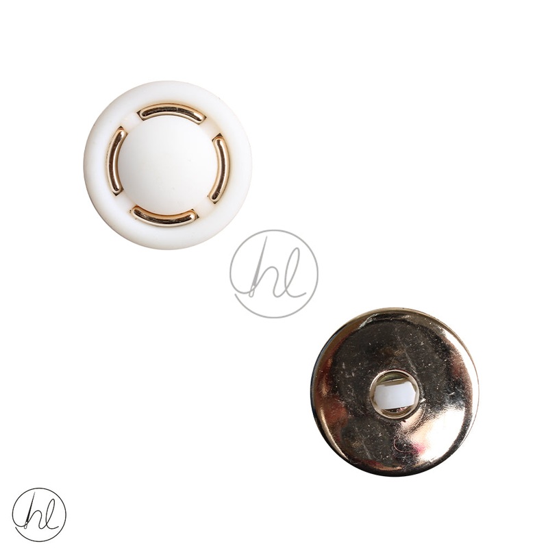 FANCY BUTTONS MEDIUM H6060 WHITE