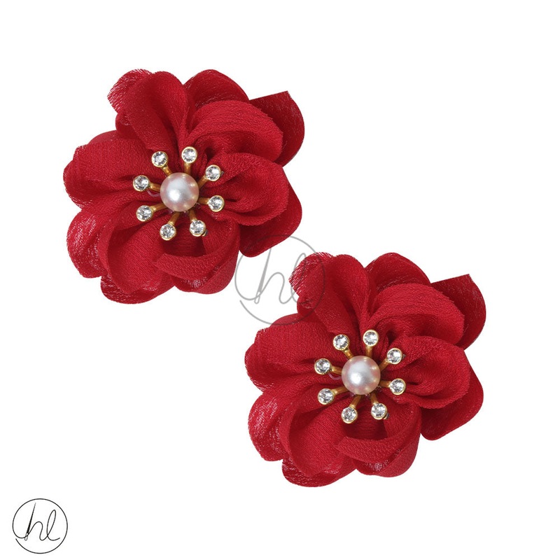 FANCY FLOWER (RED) 2 PER PACK