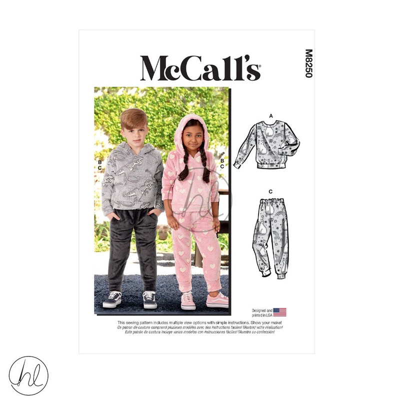 MCCALL'S PATTERN M8250
