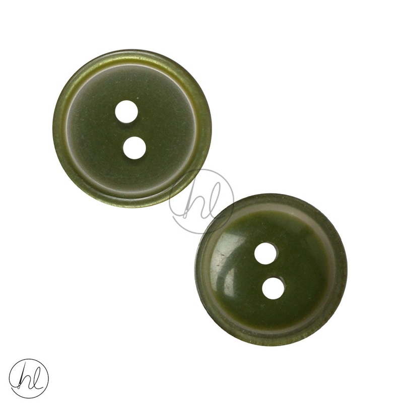 PLAIN BUTTONS 18MM OLIVE D3411