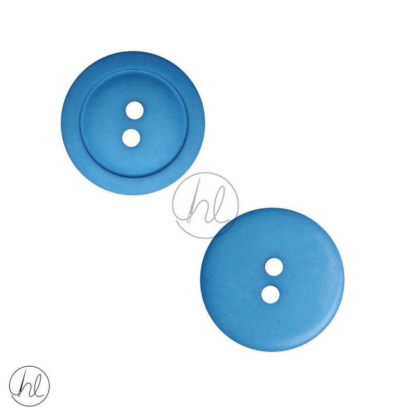 PLAIN BUTTONS 23MM BLUE D4956