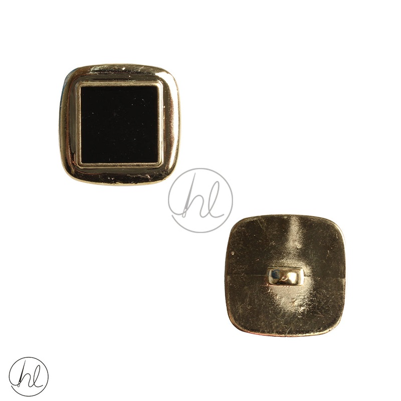 BUTTON PLAIN BLACK BPB-090