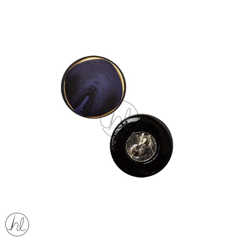 Buttons Fancy  25mm  Navy