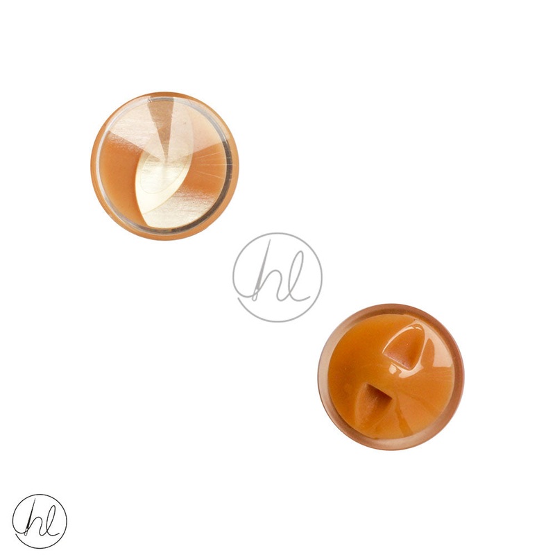 BUTTONS PLAIN APRICOT 1924 20MM