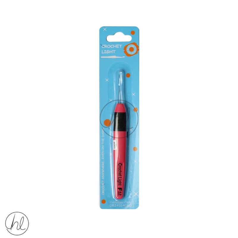 CROCHET HOOK WITH LIGHT 4MM