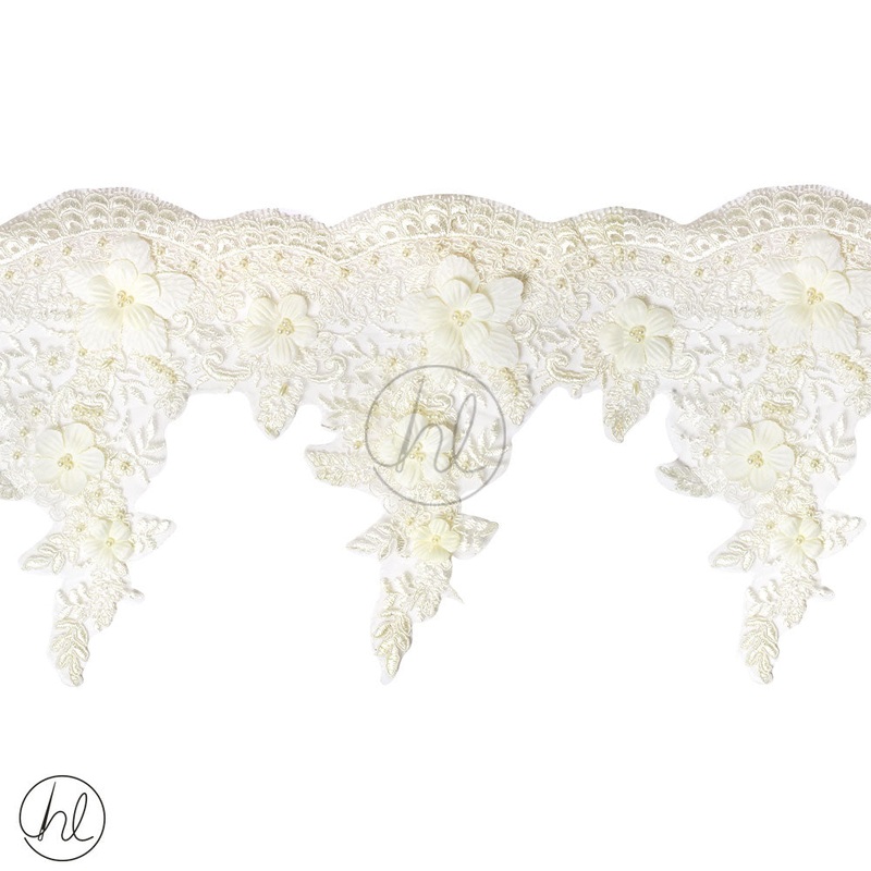 FANCY BRAID OFF/WHITE T22B PER M