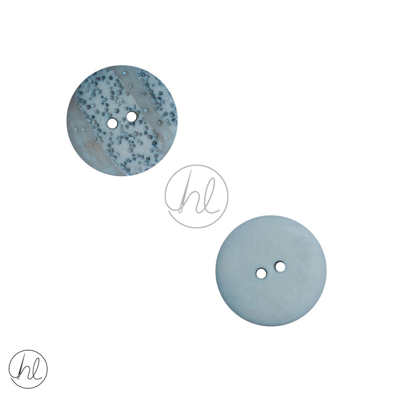 FANCY BUTTONS BLUE STONE H7655 21MM
