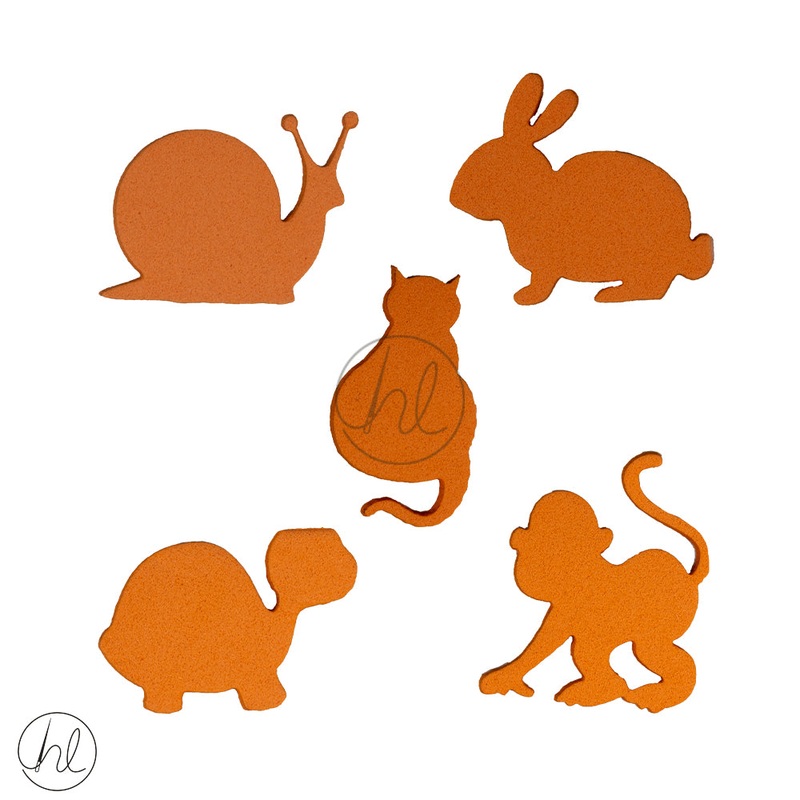 FOAM ANIMAL STICKERS CB2434