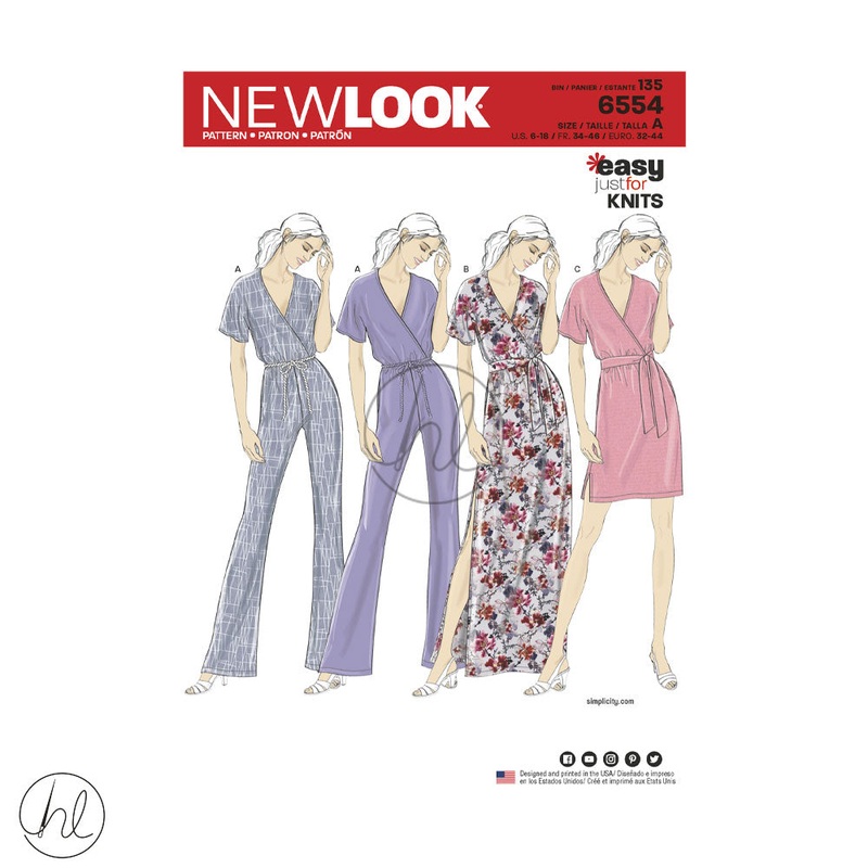 NEW LOOK PATTERNS N6554