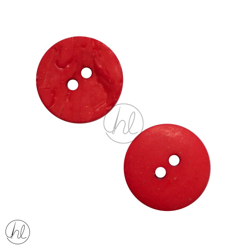 PLAIN BUTTONS 18MM RED D5346