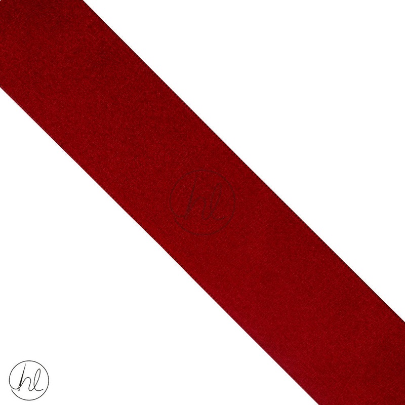 SATIN RIBBON MAROON PER M 38MM