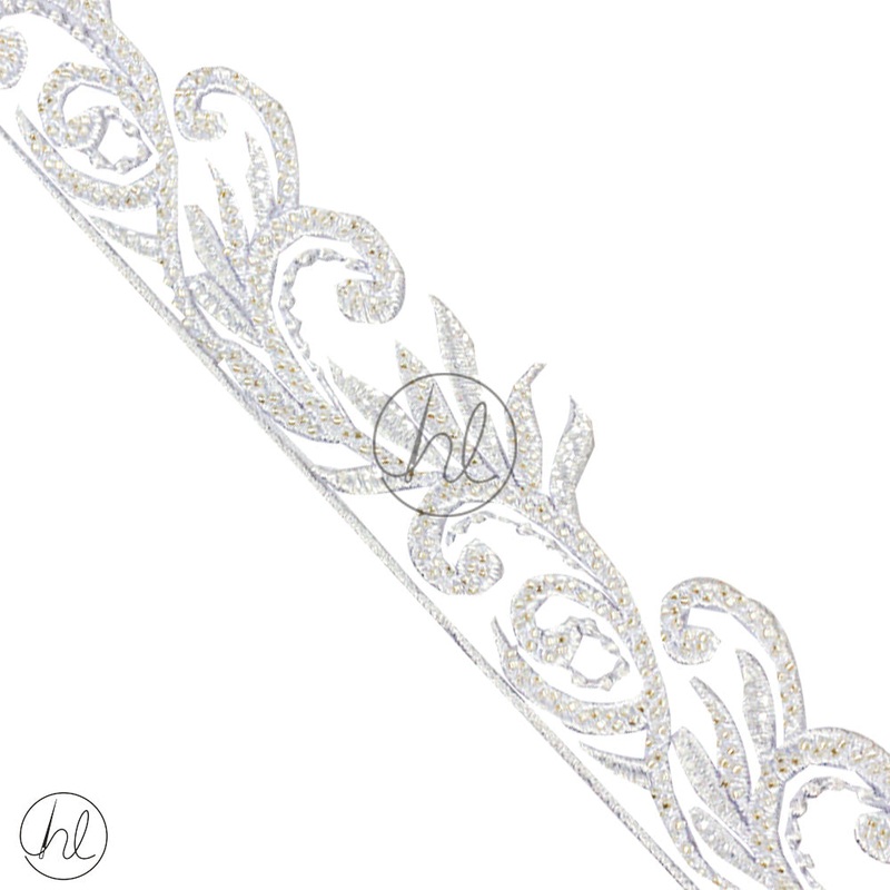 Braid Fancy  6CM  White