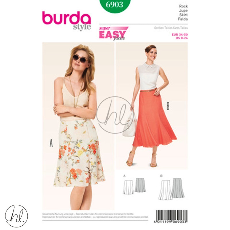 BURDA DRESS GREEN 6903