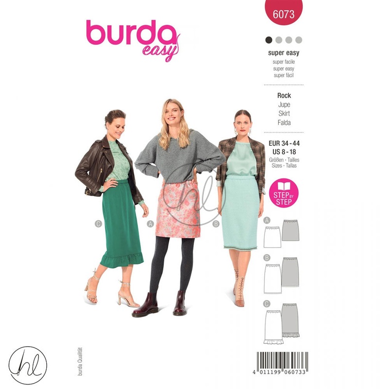 BURDA PATTERN 6073 RED
