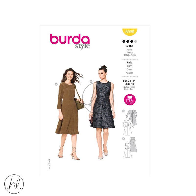 BURDA PATTERN  6099 YELLOW