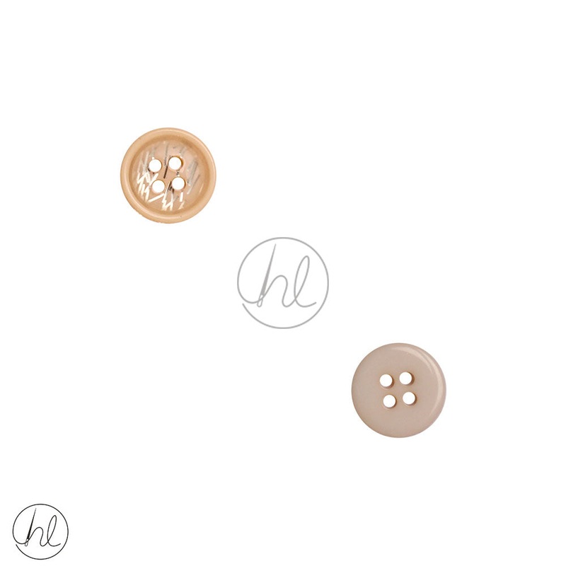 BUTTONS FANCY CHAMPAGNE B-050 11MM