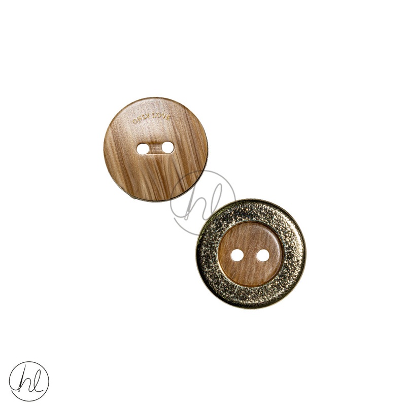 Buttons Plain 34" H13-J114 Tan FreeP