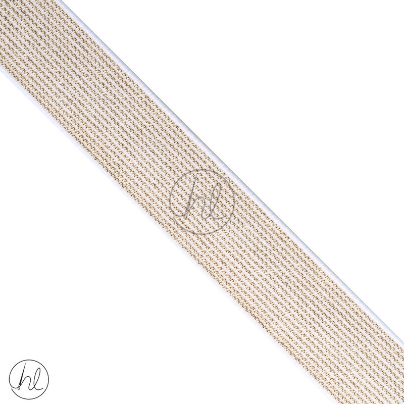 ELASTIC P/METER GOLD 034-291 25MM