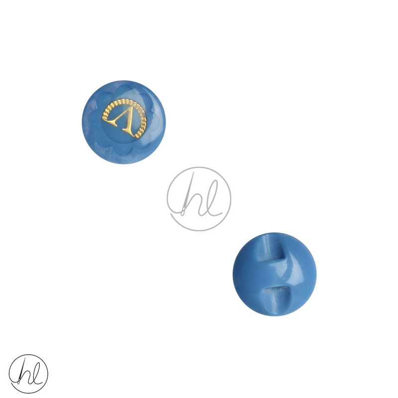 FANCY BUTTONS SMALL CERULEAN V013-23 15MM