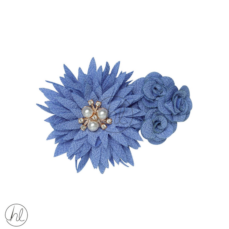 FANCY FLOWER BLUE 103MM X 70MM 3DF25