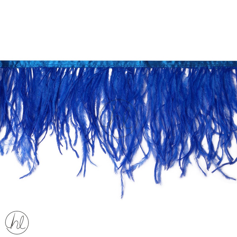 OSTRICH FEATHERS ROYAL HW PER M