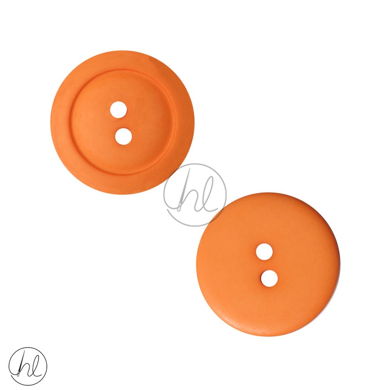 PLAIN BUTTONS ORANGE 23MM D4956-36