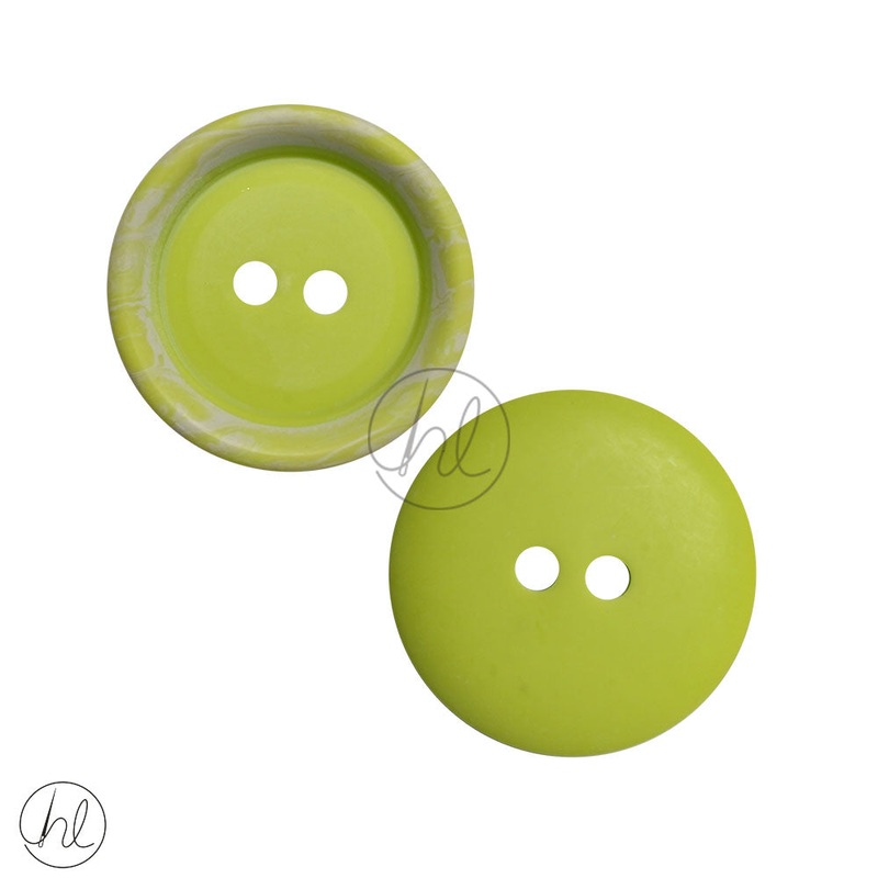 PLAIN BUTTONS YELLOW GREEN22MM D1257