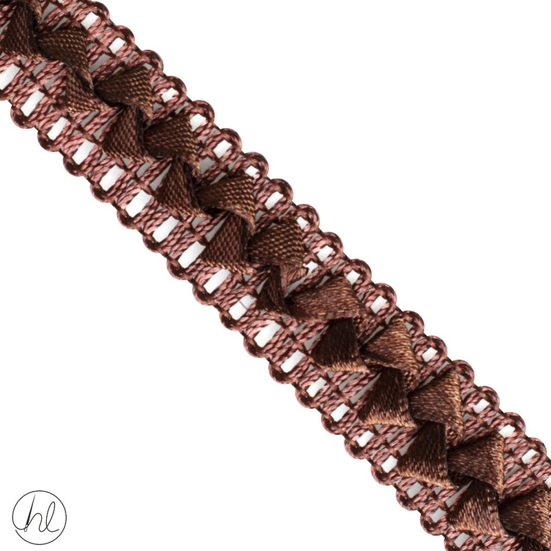 SAMOOSA BRAIDS DARK BROWN 011-239 18MM P/METER