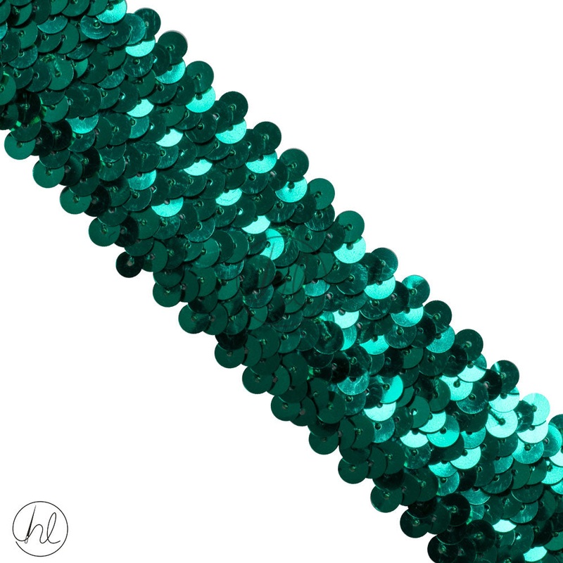 STRETCH SEQUINS 4 LINE JADE PER/M