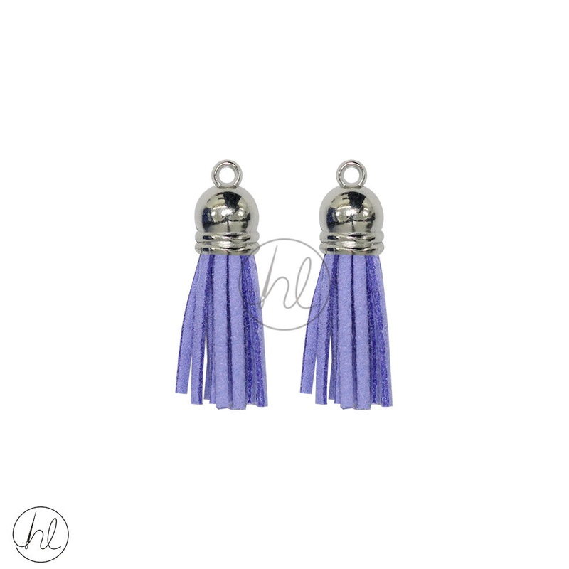TASSELS 2 PER PACK PERIWINKLE