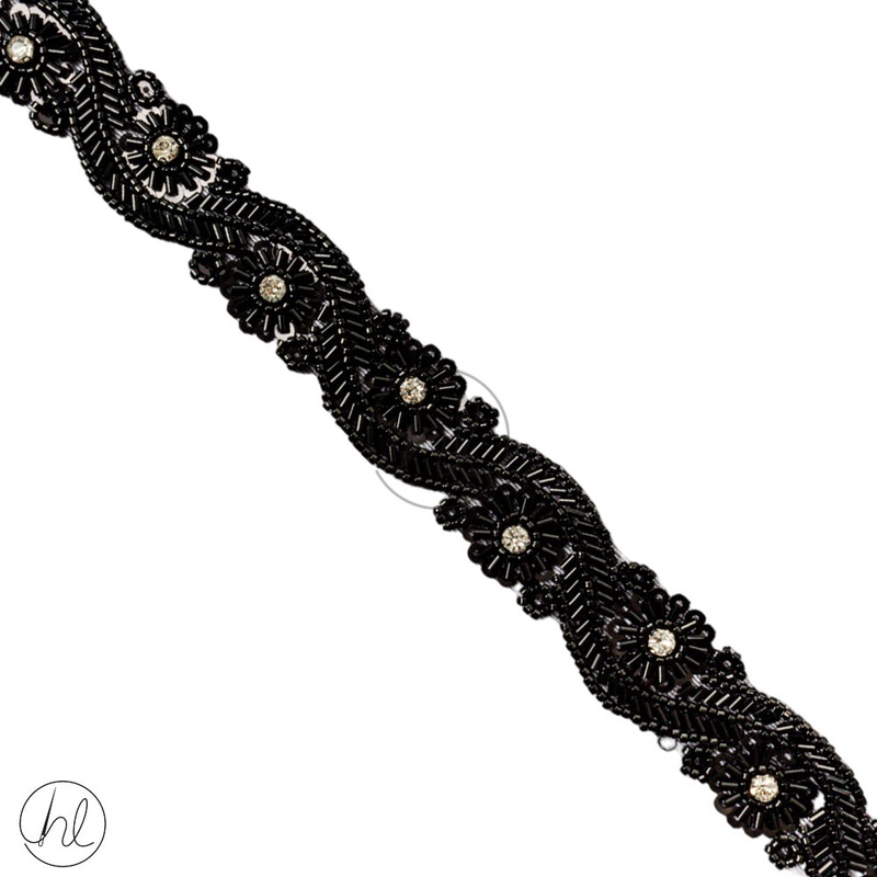 Braid Fancy 3cm Black